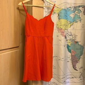 Red Canvas Sundress